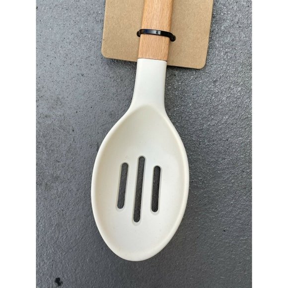 Rae Dunn Slotted Spoon Kitchen Utensils Stir Spoon #3301 - Picture 10 of 11